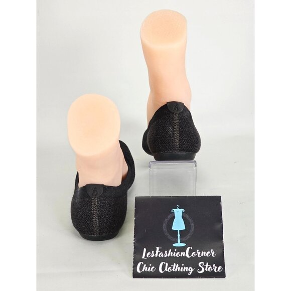 Allbirds Women's Dark Gray TB Tree Breezers Knit Slip On Flats Shoe Sz 9.5  176 - Picture 9 of 16